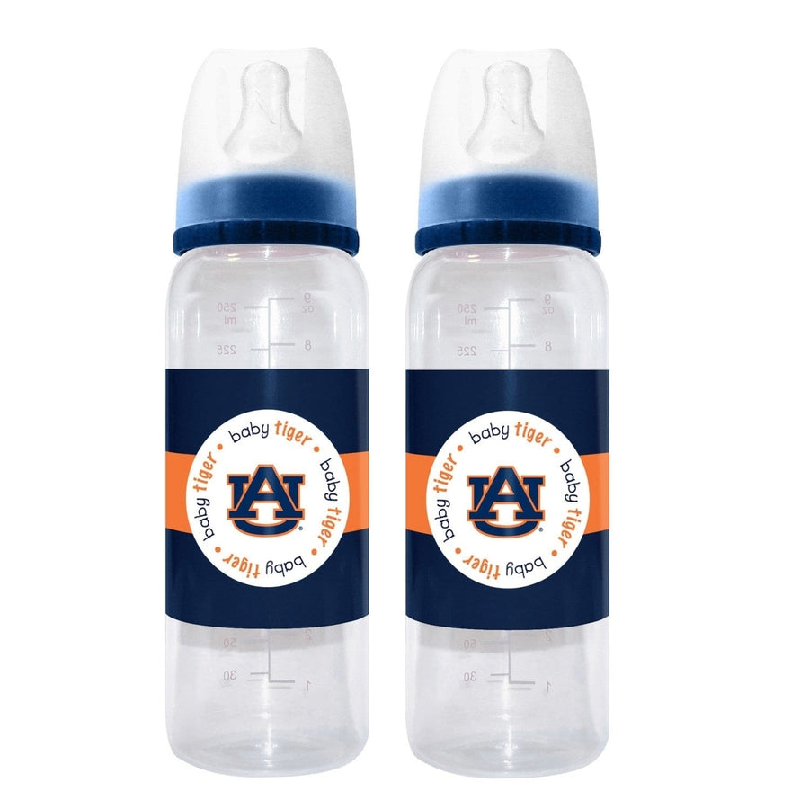 Auburn Tigers Baby Bottles 9oz 2-Pack BPA-Free Dishwasher Safe Infant Bottles Image 1