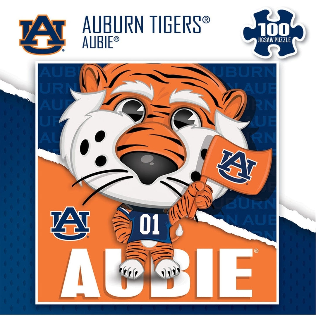 Aubie Auburn Tigers 100 Piece Jigsaw Puzzle 10x10 Official NCAA Merchandise Image 3