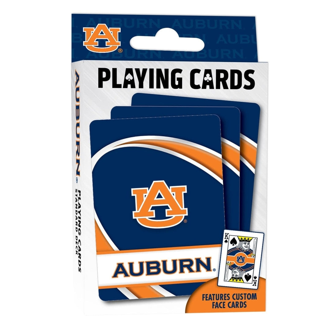 Auburn Tigers Playing Cards 54 Card Deck Officially Licensed NCAA Team Deck Image 1