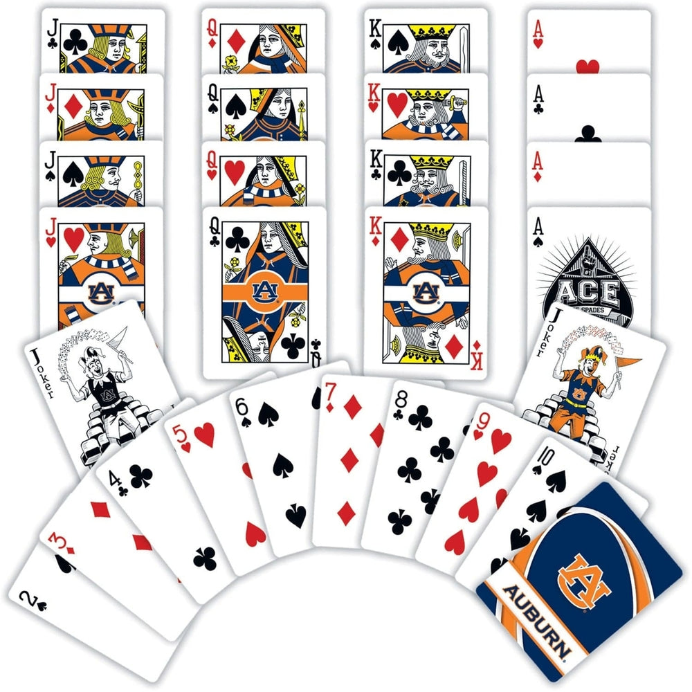 Auburn Tigers Playing Cards 54 Card Deck Officially Licensed NCAA Team Deck Image 2