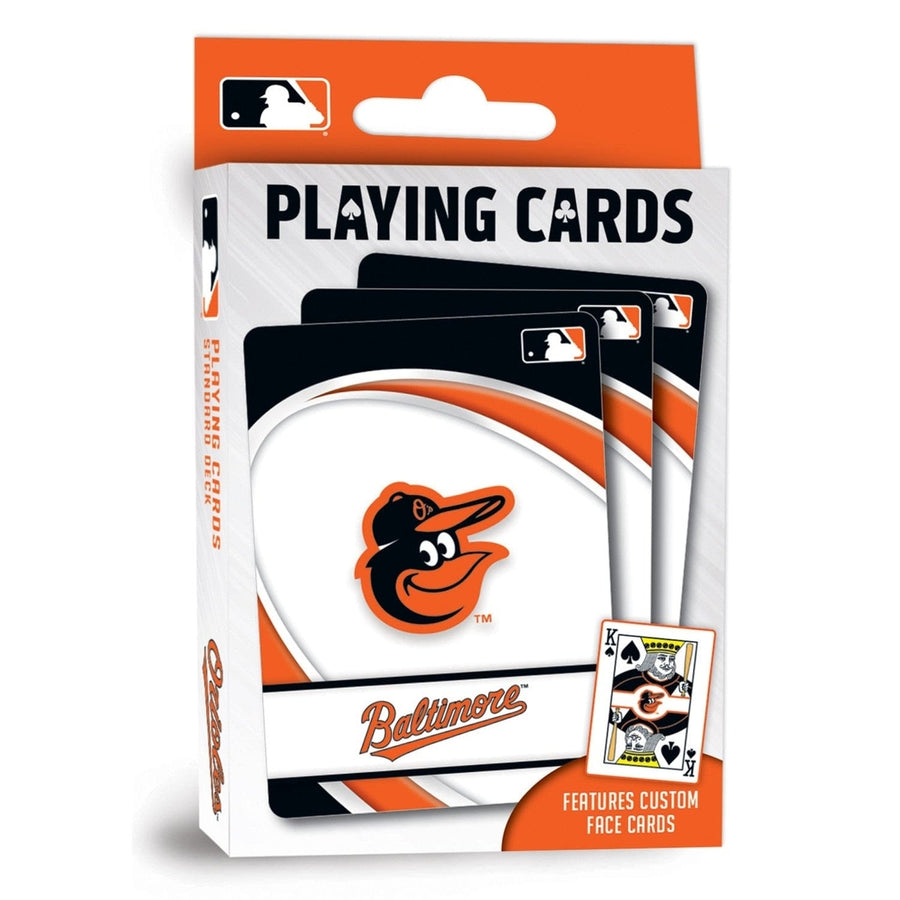 Baltimore Orioles Playing Cards 54 Card Deck Officially Licensed MLB Team Cards Image 1