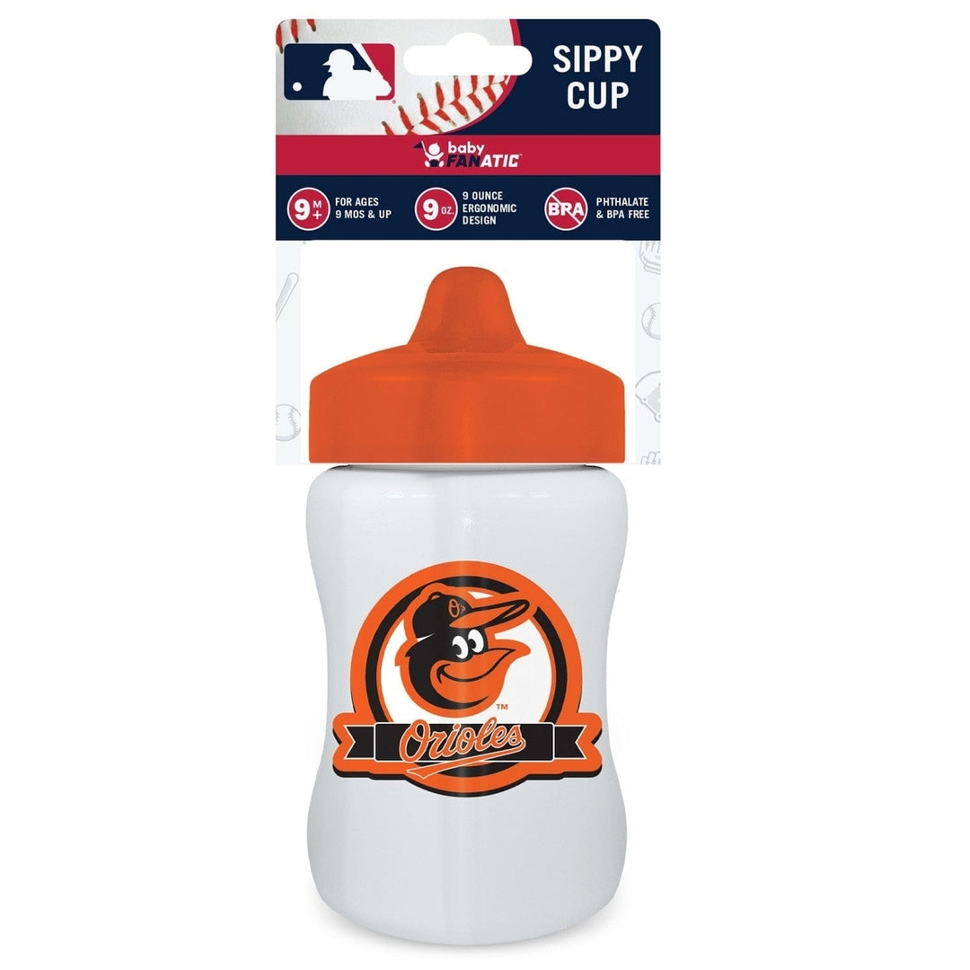 Baltimore Orioles Sippy Cup BPA-Free 9oz Baby Fanatic Unisex Toddler Cup Image 2