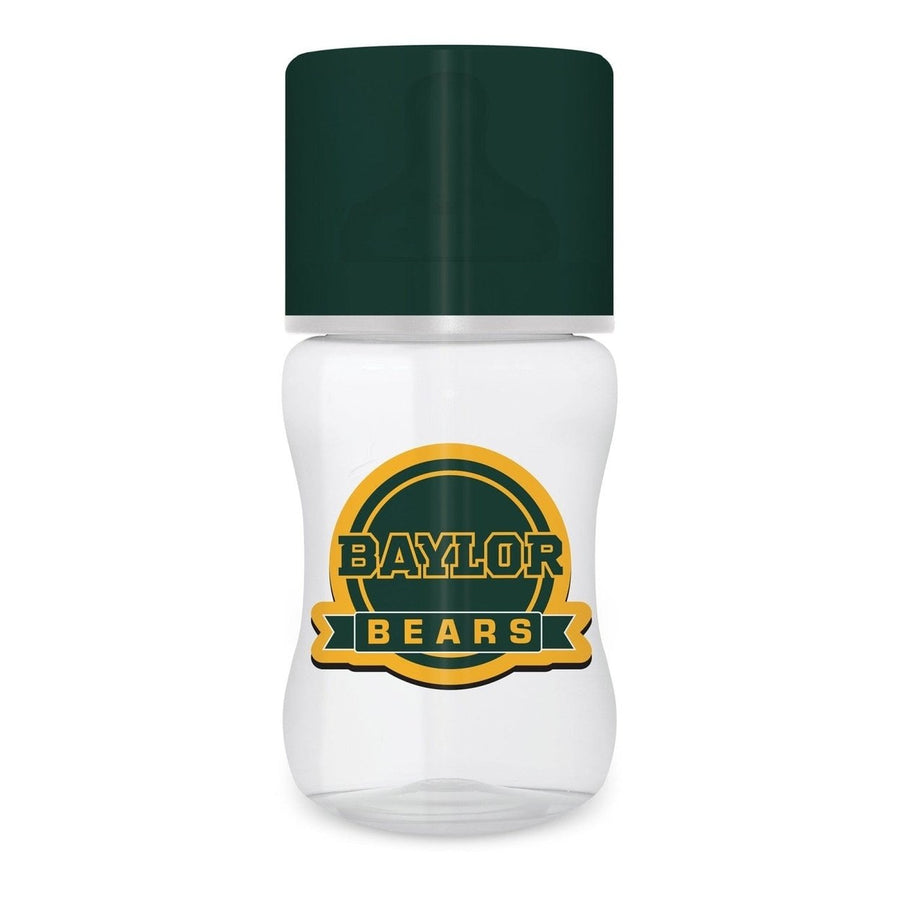 Baylor Bears Baby Bottle 9oz BPA-free Infant Silicone Nipple NBA Fan Gear Image 1