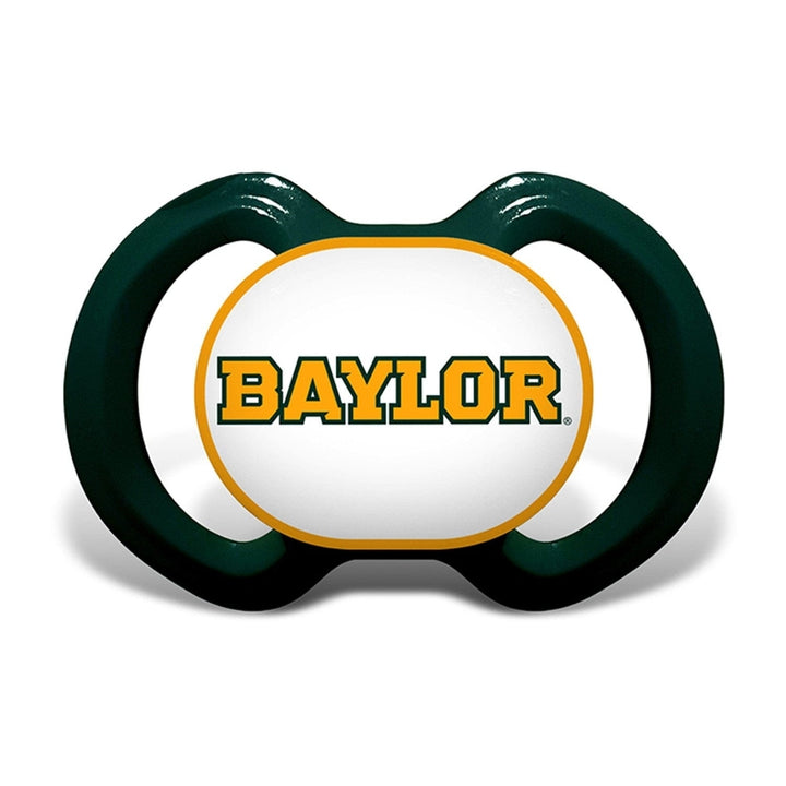 Baylor Bears Baby Gift Set 3-Piece Unisex BPA-Free Bib Bottle Pacifier Image 2