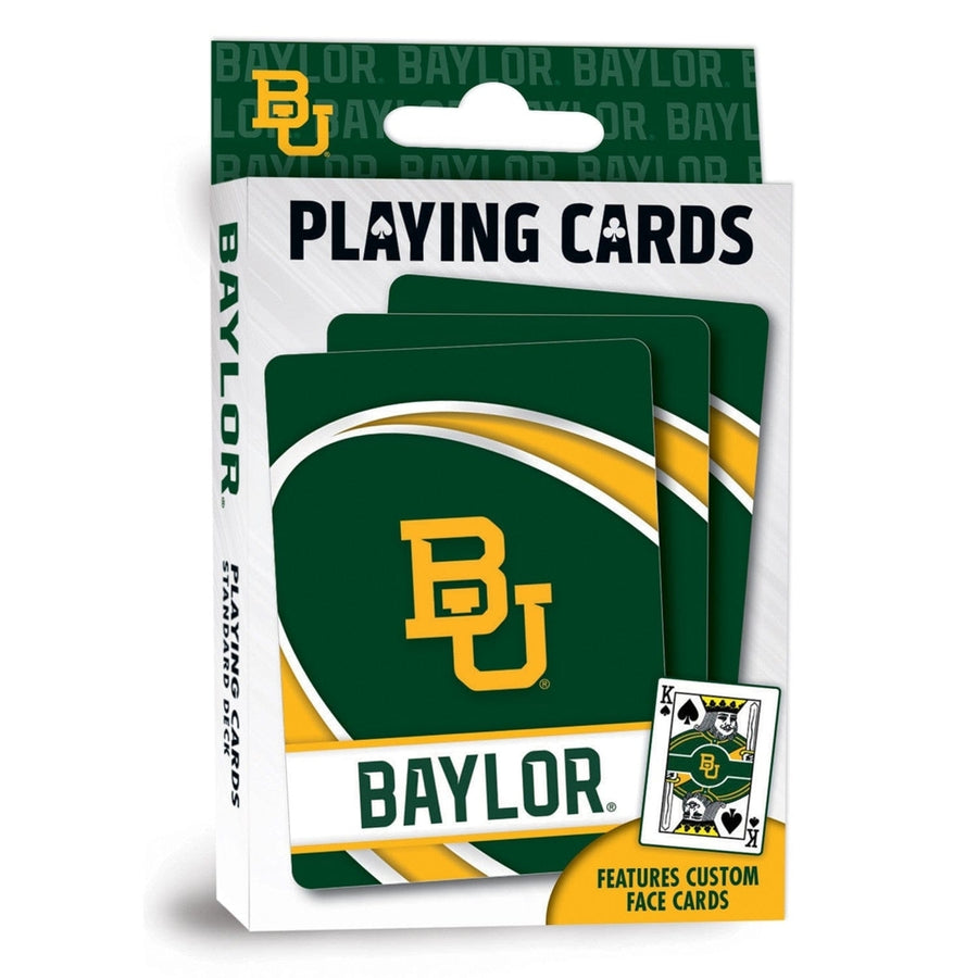 Baylor Bears Playing Cards 54 Card Deck NCAA Officially Licensed Team Cards Image 1