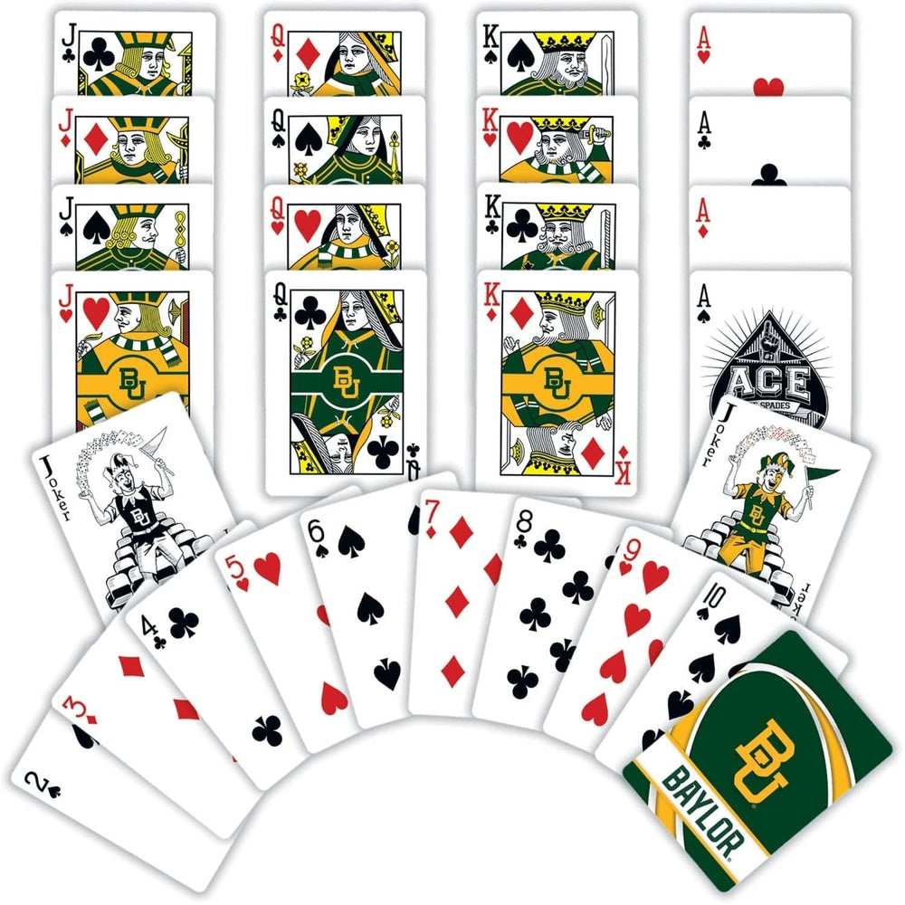 Baylor Bears Playing Cards 54 Card Deck NCAA Officially Licensed Team Cards Image 2