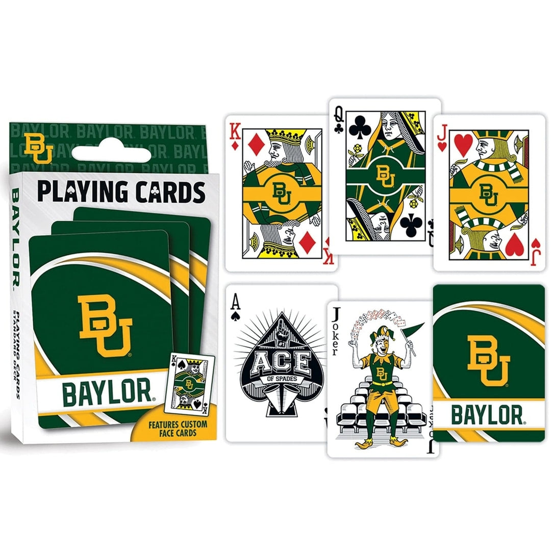 Baylor Bears Playing Cards 54 Card Deck NCAA Officially Licensed Team Cards Image 3