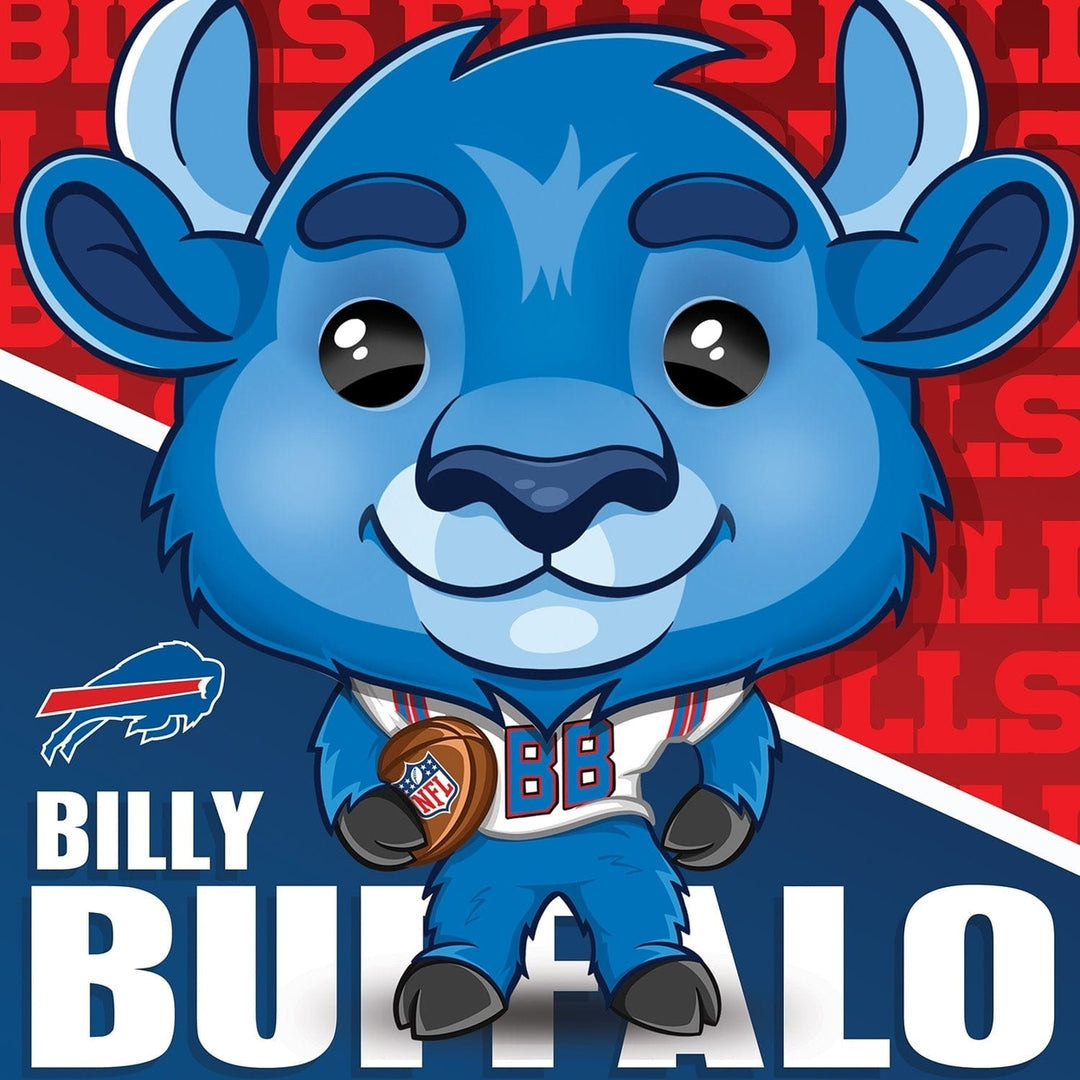 Billy Buffalo 100 Piece Jigsaw Puzzle Buffalo Bills NFL Mascot 10x10 Square Image 2