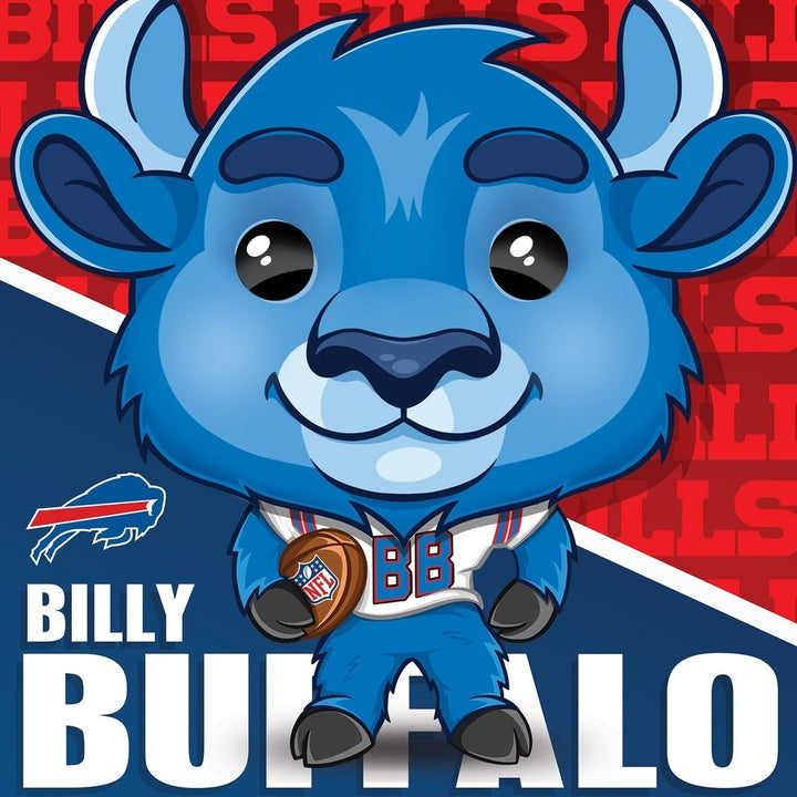 Billy Buffalo 100 Piece Jigsaw Puzzle Buffalo Bills NFL Mascot 10x10 Square Image 2