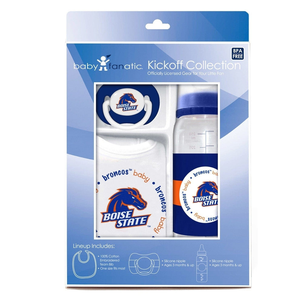 Boise State Broncos 3-Piece Baby Gift Set BPA-Free Unisex BabyFanatic Image 2