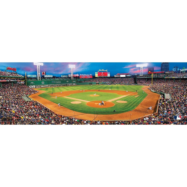 Boston Red Sox 1000 Piece Panoramic Jigsaw Puzzle Fenway Park 13x39 inches Image 2