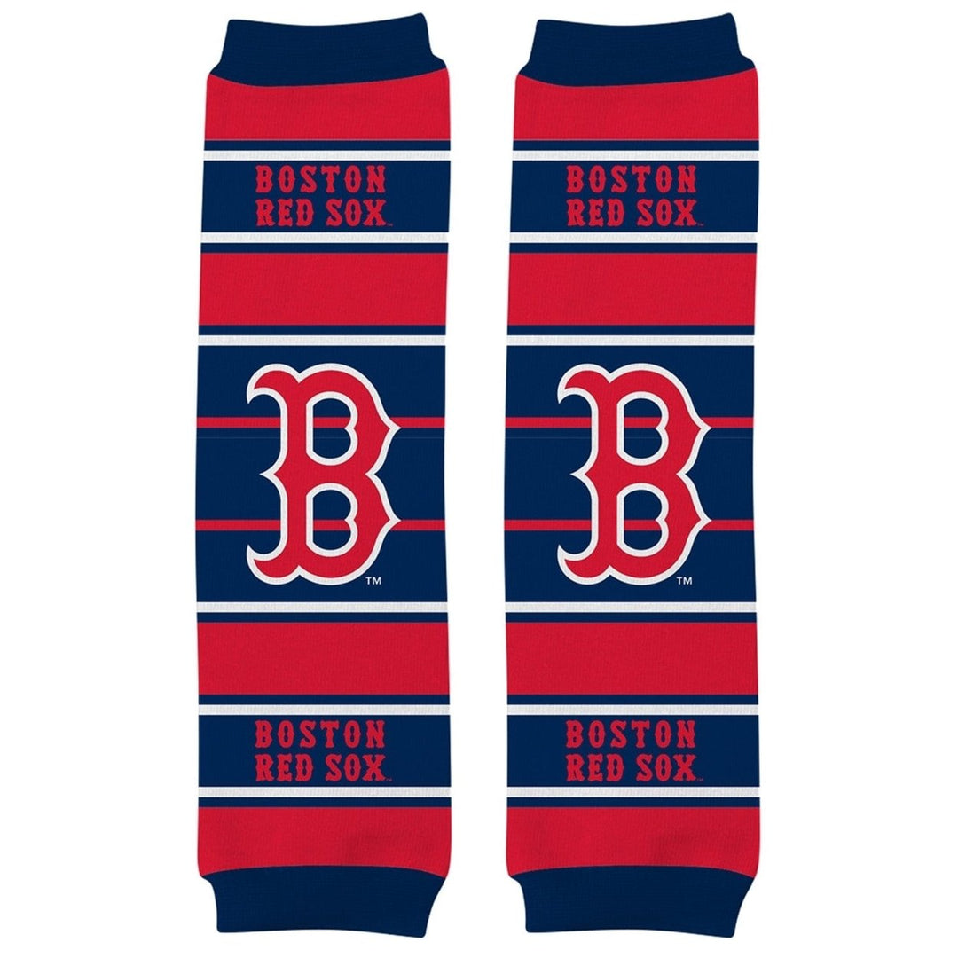 Boston Red Sox Baby Leg Warmers Unisex Infant Toddler Cotton Blend 9-35 lbs Image 1