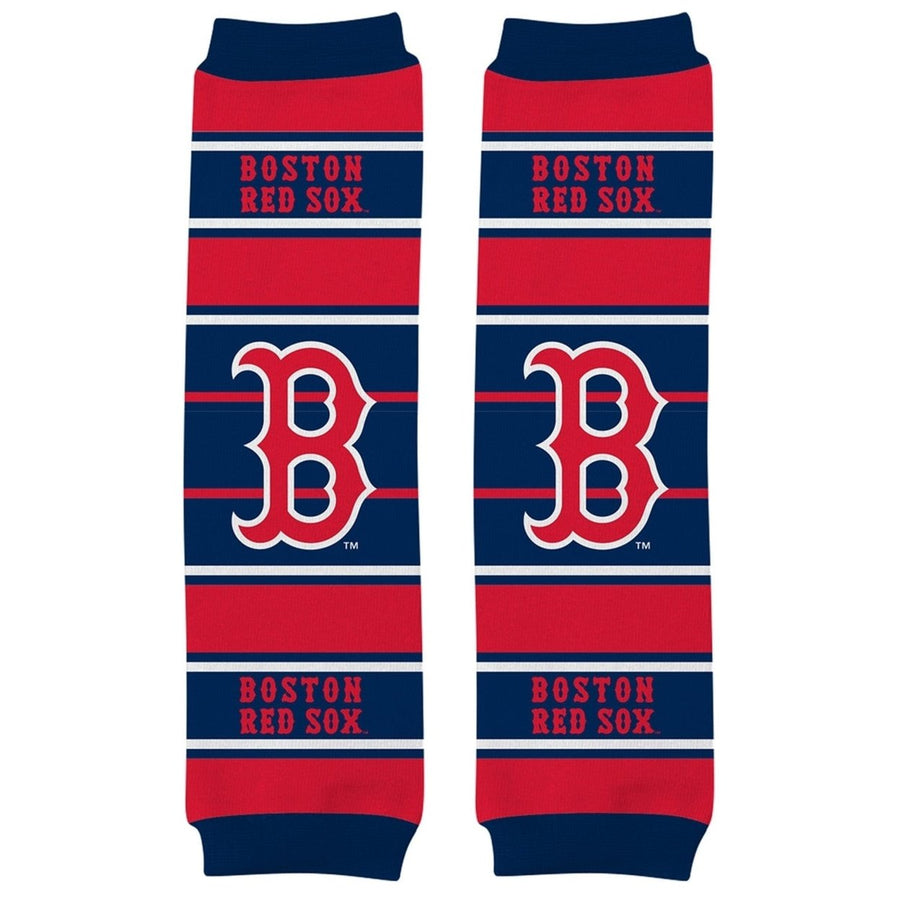 Boston Red Sox Baby Leg Warmers Unisex Infant Toddler Cotton Blend 9-35 lbs Image 1