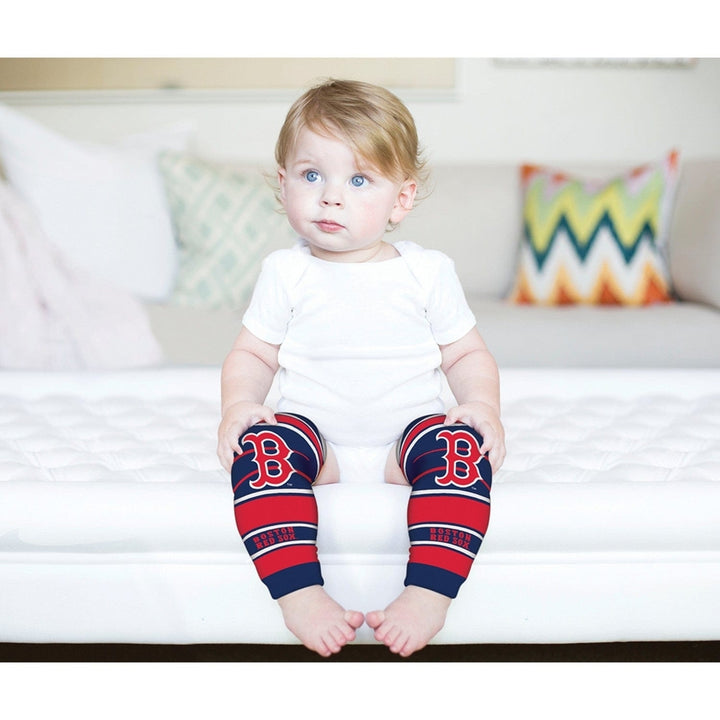 Boston Red Sox Baby Leg Warmers Unisex Infant Toddler Cotton Blend 9-35 lbs Image 4