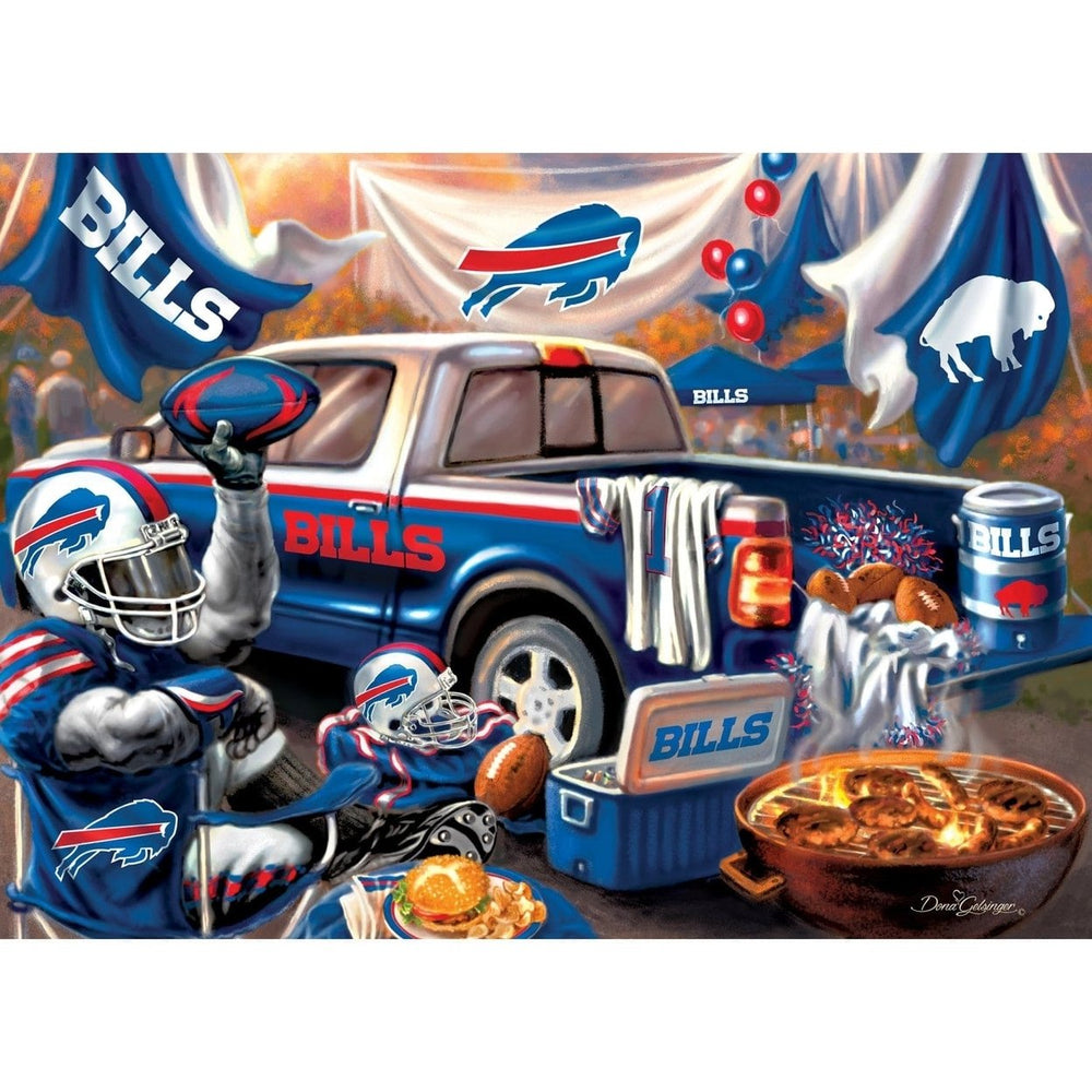 Buffalo Bills NFL 1000 Piece Jigsaw Puzzle 19.25 x 26.75 Eco-Friendly Material Image 2