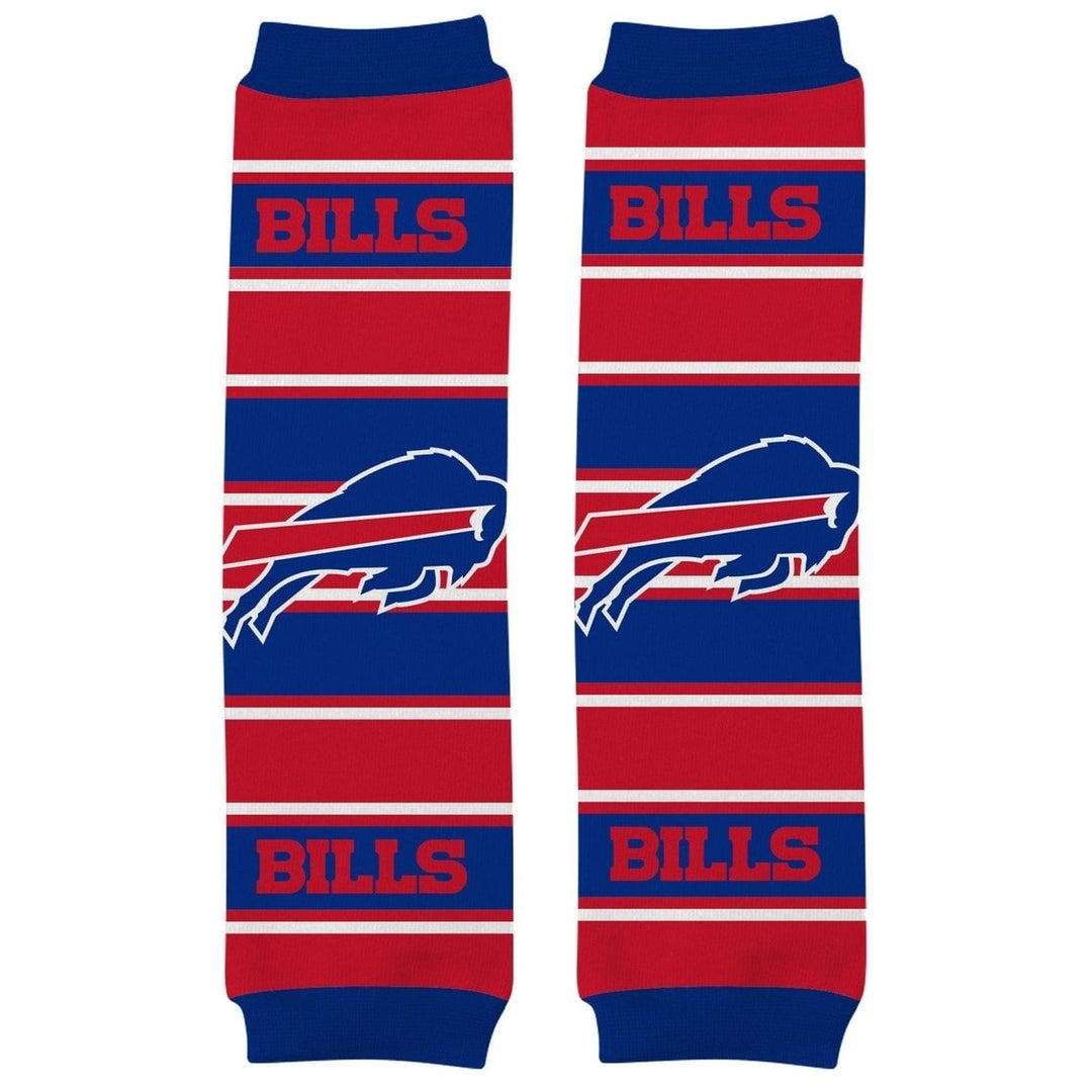 Buffalo Bills Baby Leg Warmers Unisex Cotton Spandex NFL Infant Toddler 9-35 lbs Image 1