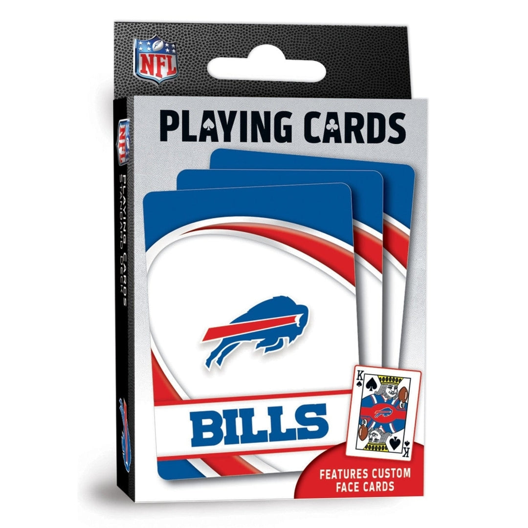 Buffalo Bills Playing Cards 54 Card Deck NFL Team Logo Custom Designs Image 1