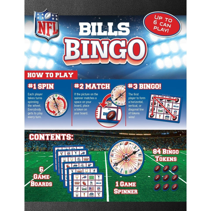 Buffalo Bills Bingo Game Image 3