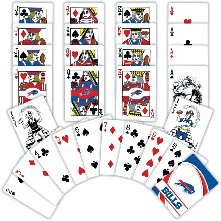 Buffalo Bills Playing Cards 54 Card Deck NFL Team Logo Custom Designs Image 2