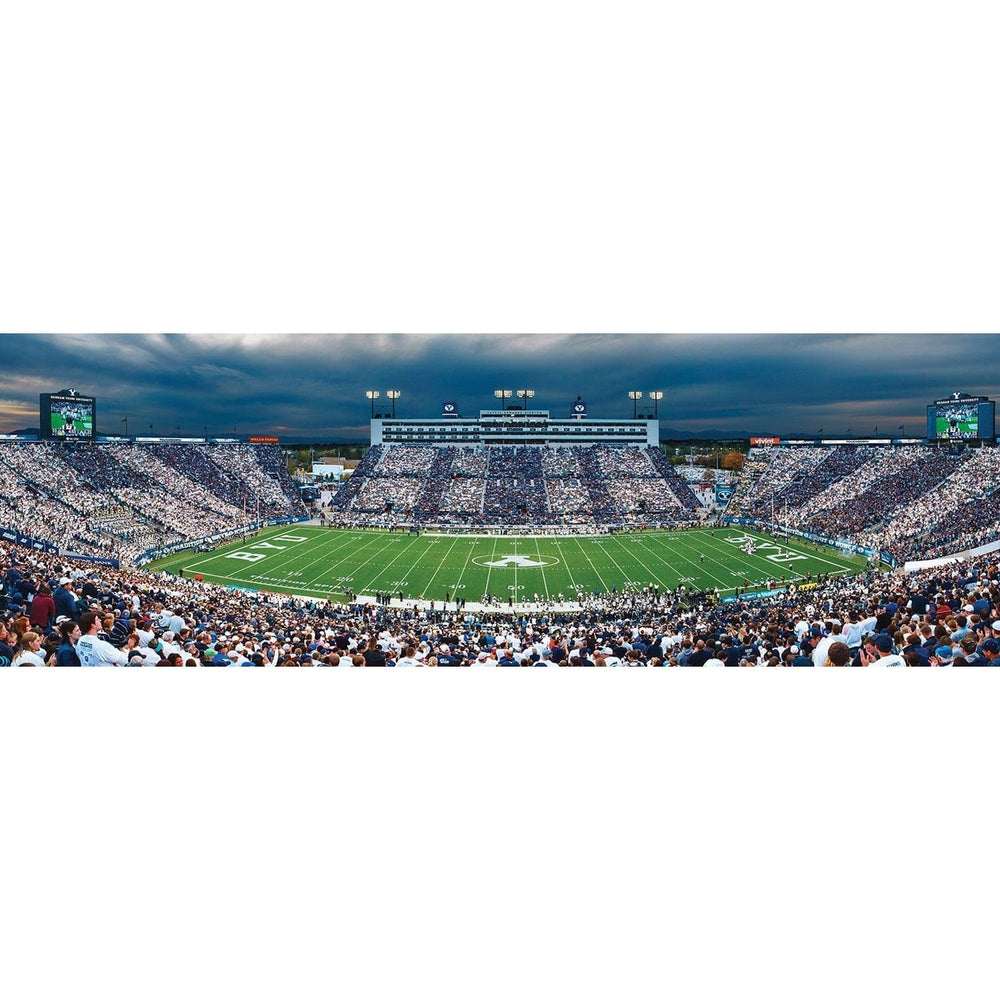 BYU Cougars - 1000 Piece Panoramic Jigsaw Puzzle Image 2