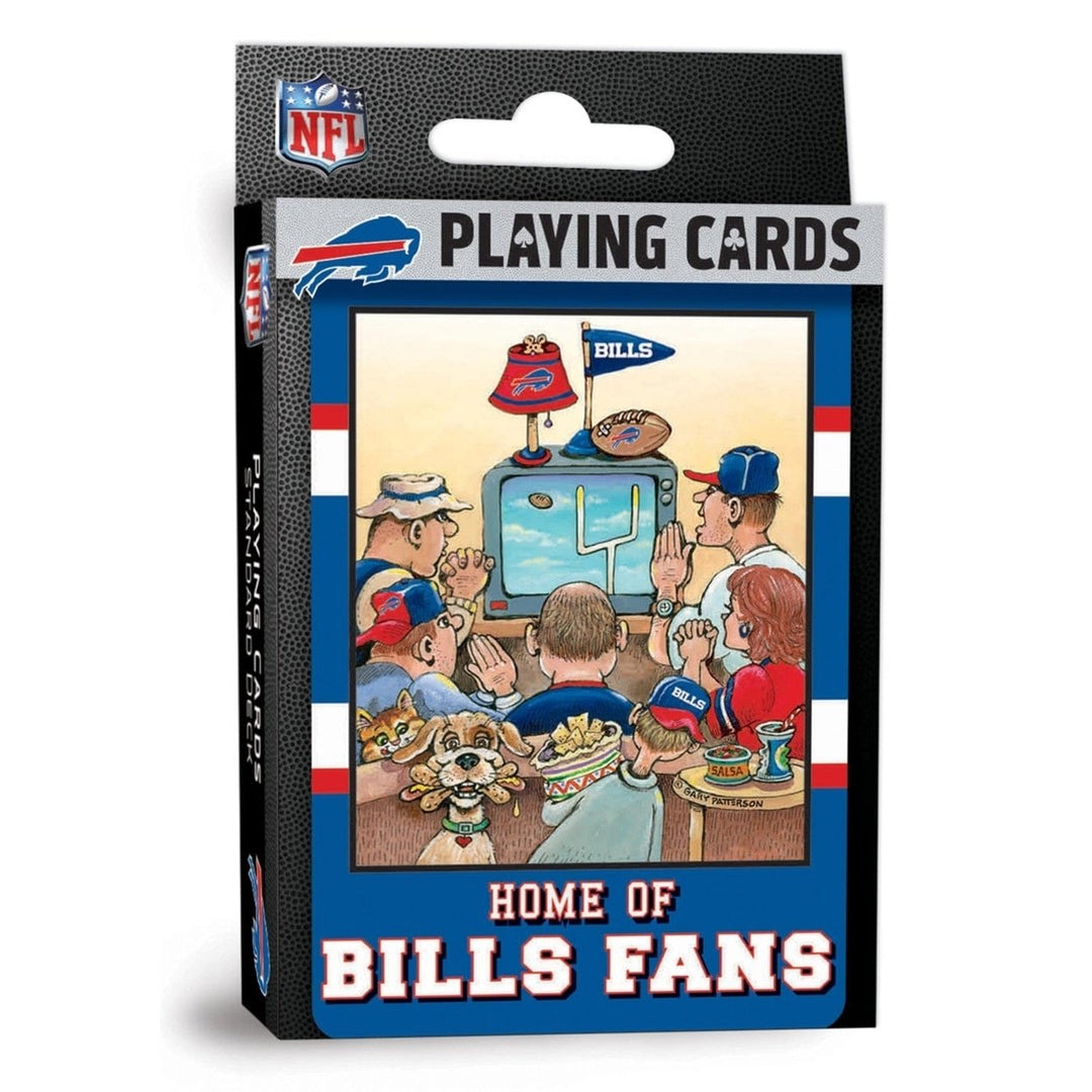 Buffalo Bills Playing Cards 54 Card Deck NFL Team Logo Officially Licensed Image 1