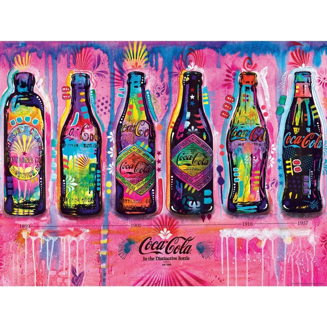 Coca-Cola - Bottles 300 Piece EZ Grip Jigsaw Puzzle Image 2