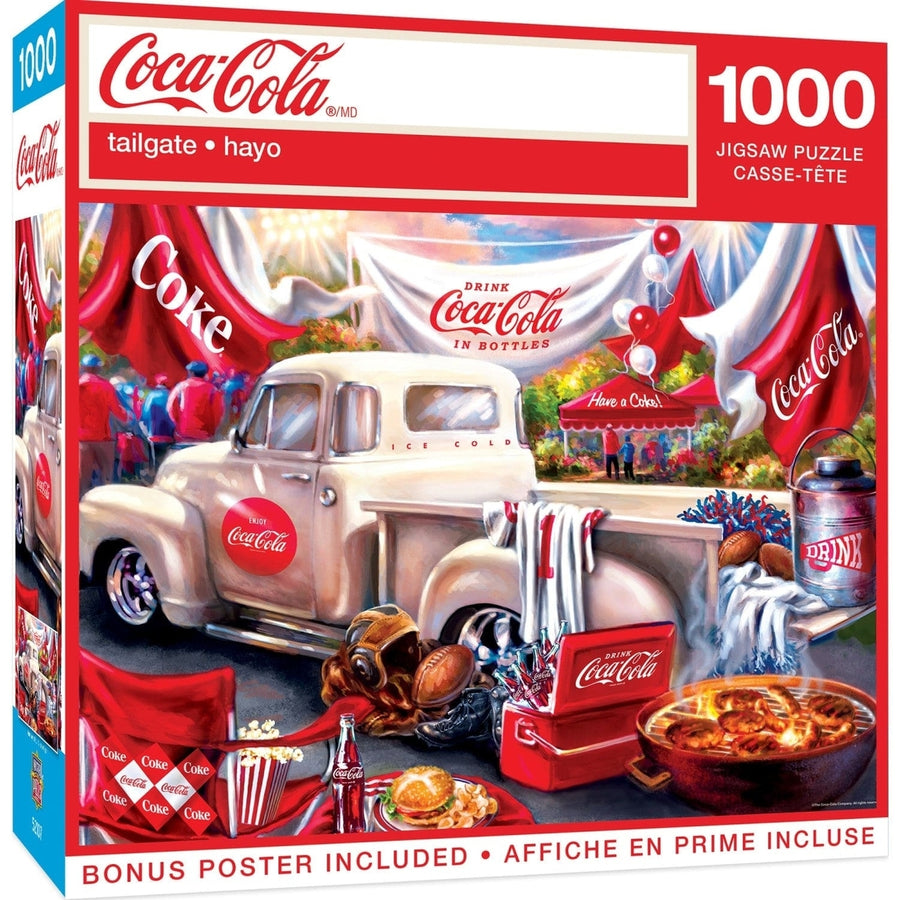 Coca-Cola - Tailgate 1000 Piece Jigsaw Puzzle Image 1