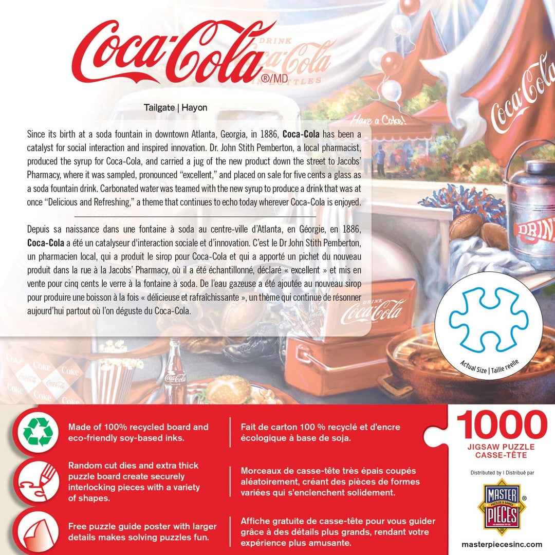 Coca-Cola - Tailgate 1000 Piece Jigsaw Puzzle Image 3