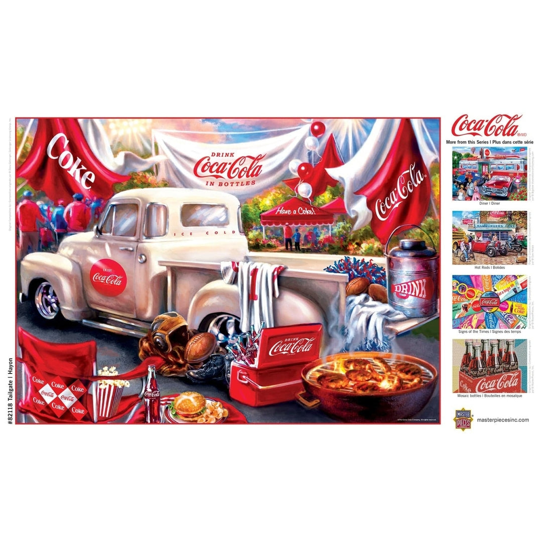 Coca-Cola - Tailgate 1000 Piece Jigsaw Puzzle Image 4