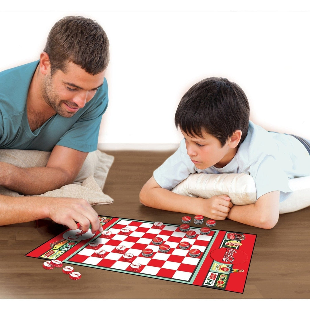 Coca-Cola Checkers Board Game Image 4