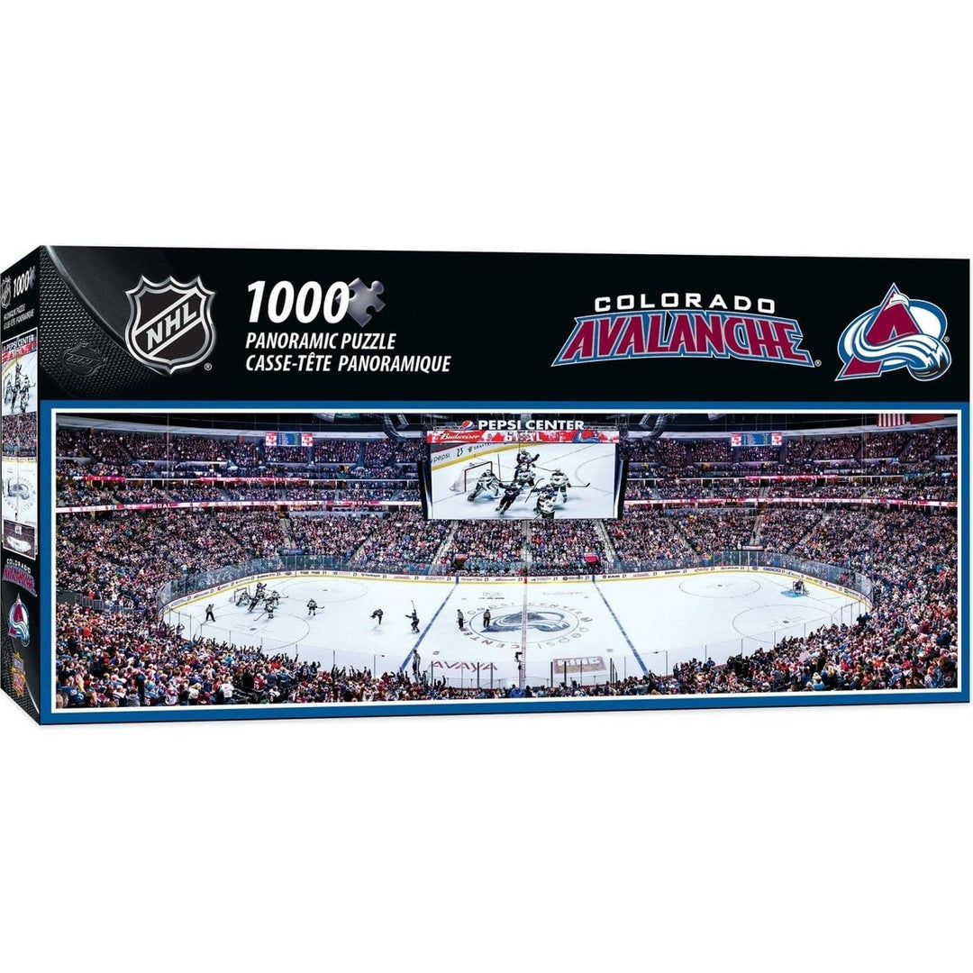 Colorado Avalanche - 1000 Piece Panoramic Jigsaw Puzzle Image 1