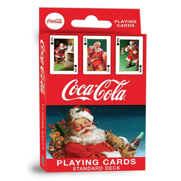 Coca-Cola Vintage Santa Playing Cards - 54 Card Deck Image 1