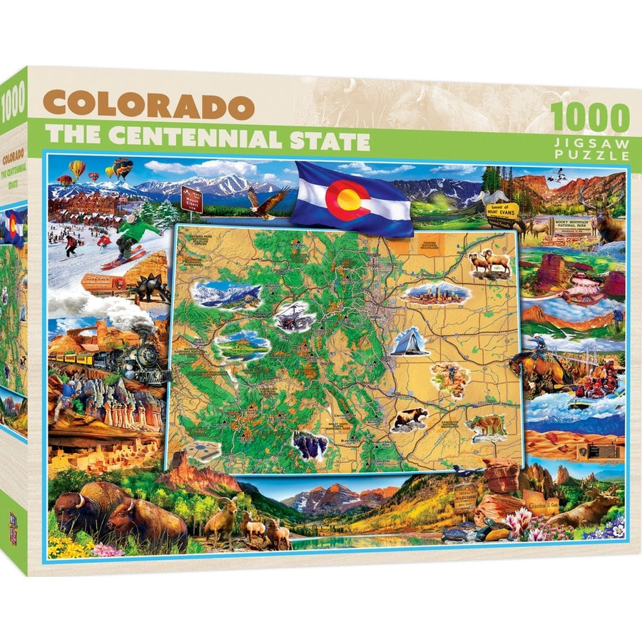 Colorado - The Centennial State 1000 Piece Jigsaw Puzzle Image 1