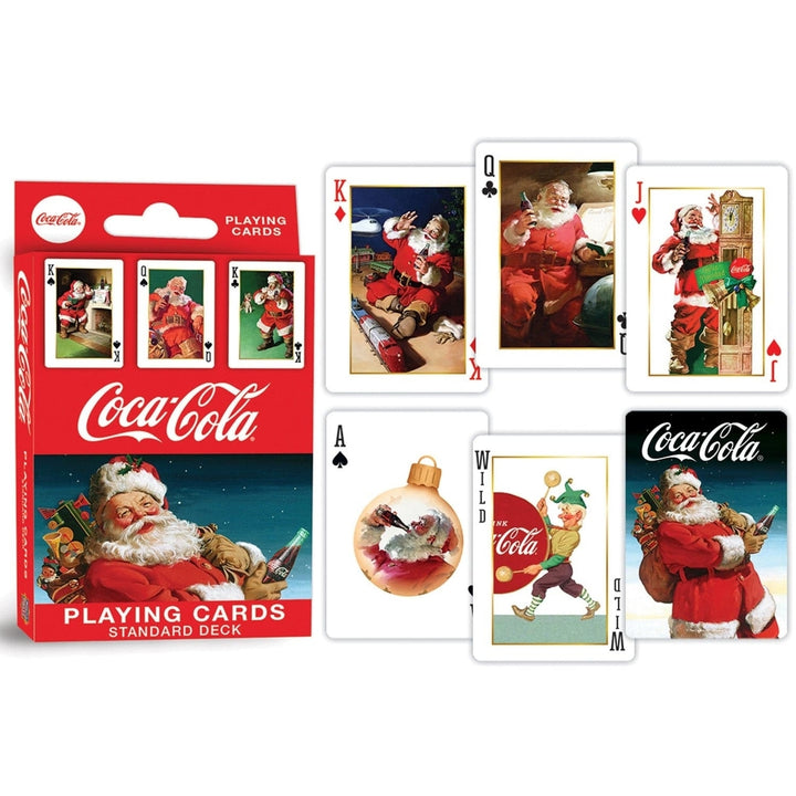 Coca-Cola Vintage Santa Playing Cards - 54 Card Deck Image 3