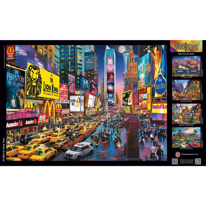 MasterPieces Colorscapes Show Time 1000 Piece Jigsaw Puzzle 19.25x26.75 Inches Image 4