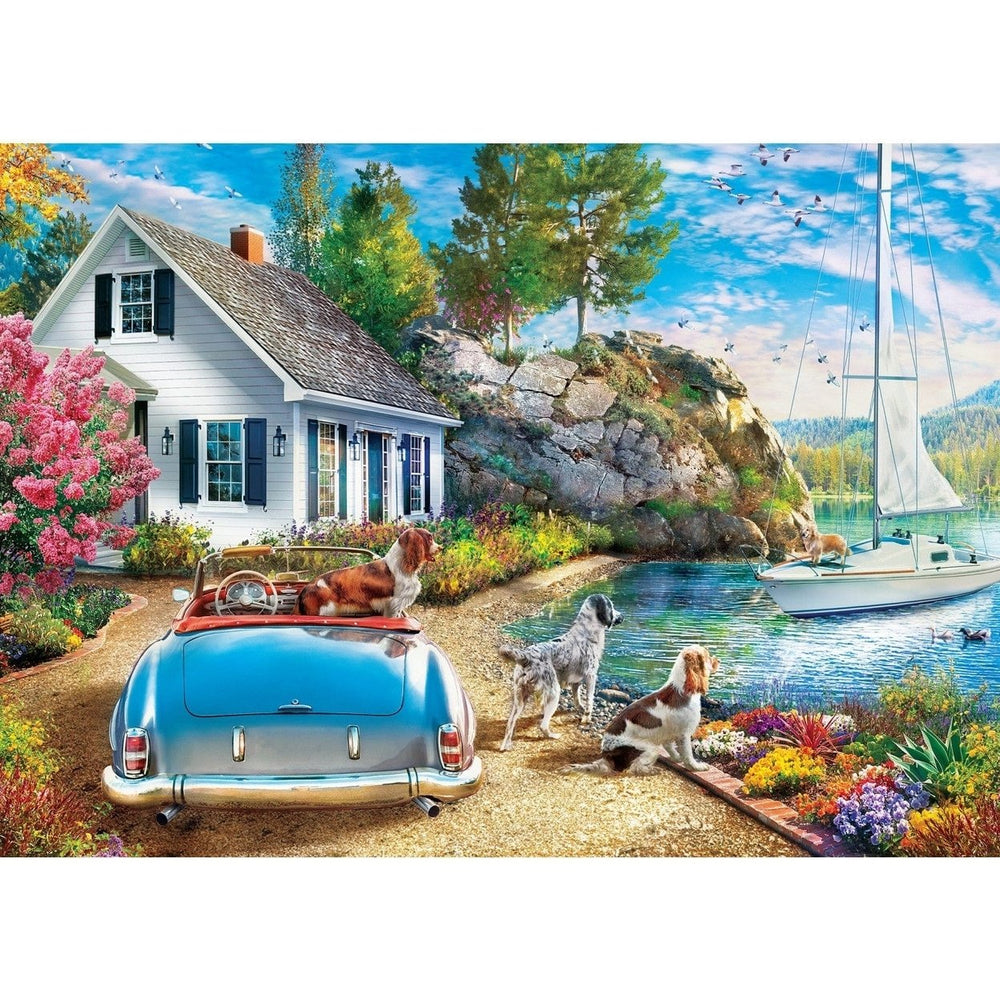 MasterPieces Country Escapes Afternoon Escape 500 Piece Jigsaw Puzzle 21x15 Image 2