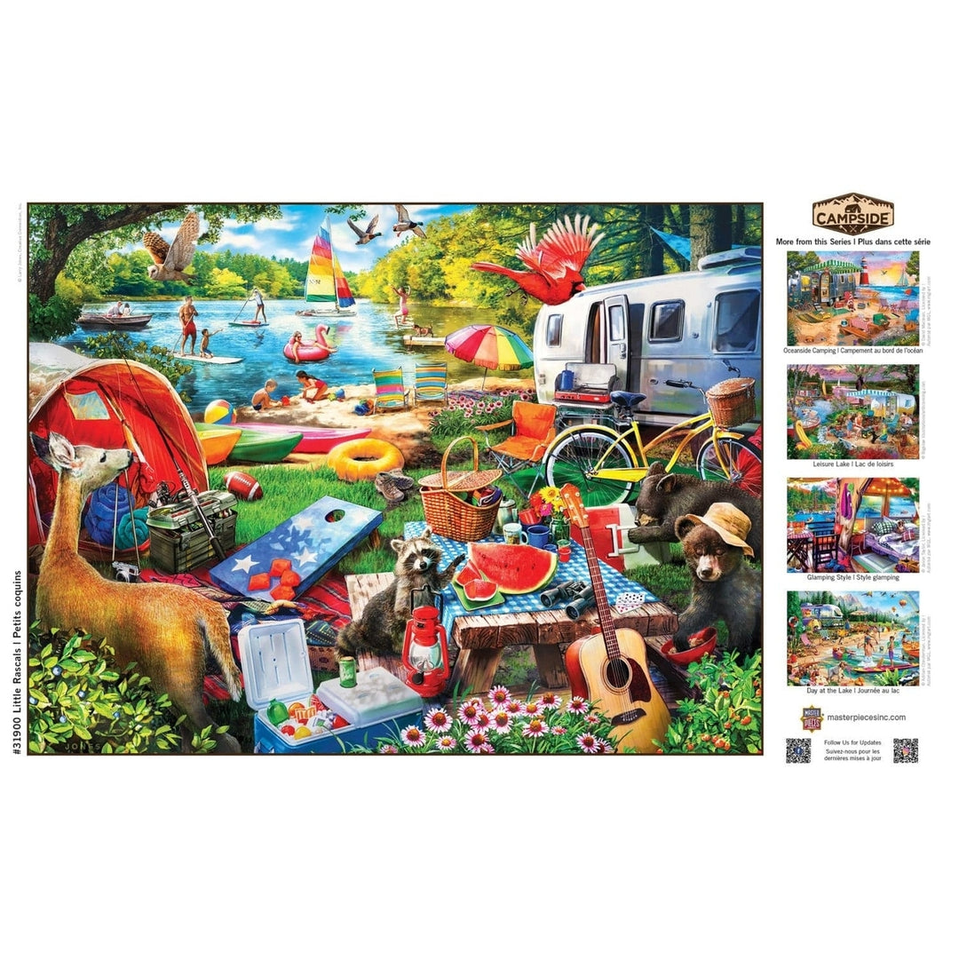 Campside Little Rascals 300 Piece EZ Grip Jigsaw Puzzle 18x24 Eco Friendly Image 4