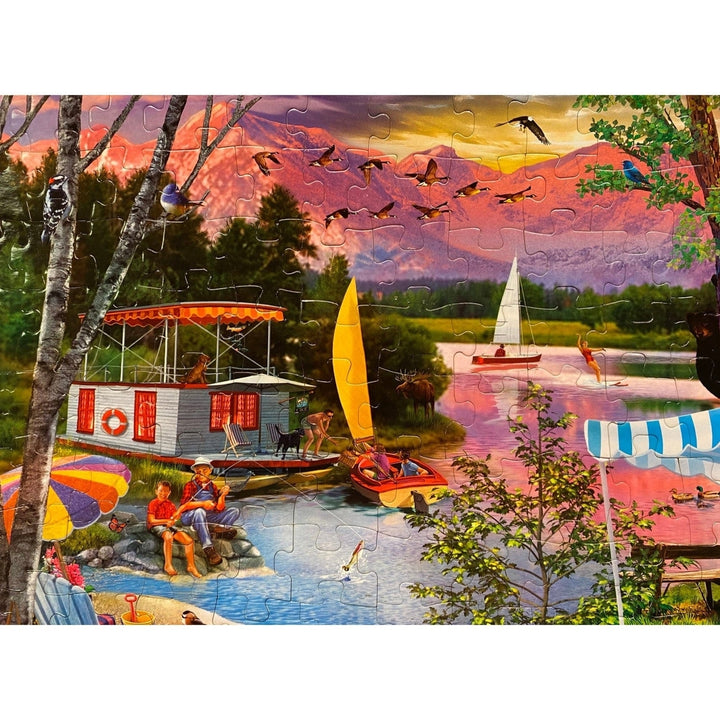 Campside - Leisure Lake 300 Piece EZ Grip Jigsaw Puzzle Image 6