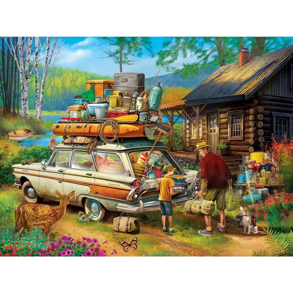 Campside - Unpacking Memories 300 Piece EZ Grip Jigsaw Puzzle Image 2