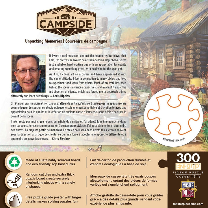 Campside - Unpacking Memories 300 Piece EZ Grip Jigsaw Puzzle Image 3