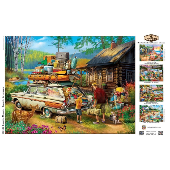 Campside - Unpacking Memories 300 Piece EZ Grip Jigsaw Puzzle Image 4