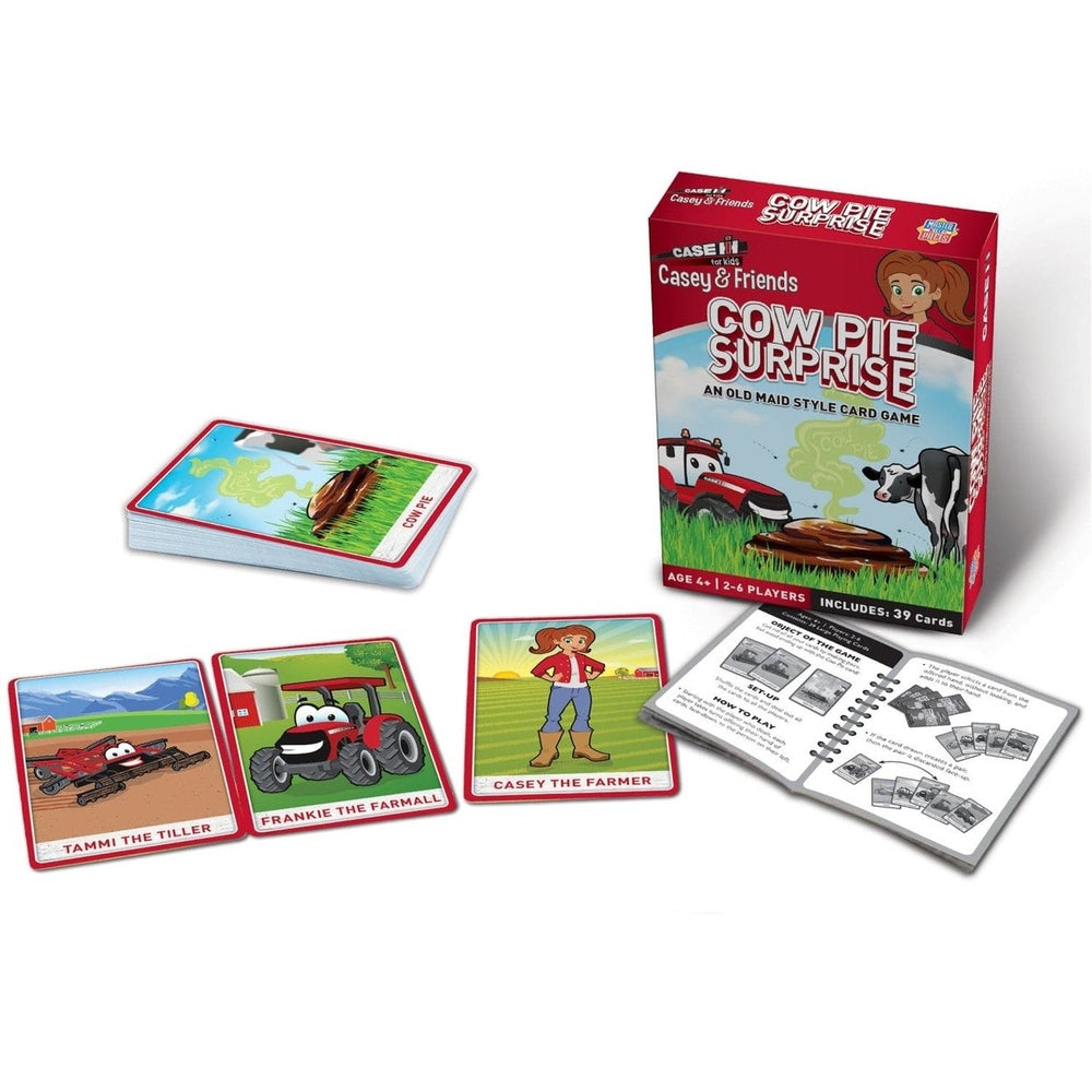 Case IH Cow Pie Surprise Card Game Family Fun 2-6 Players Ages 4+ Casey and Friends Image 2