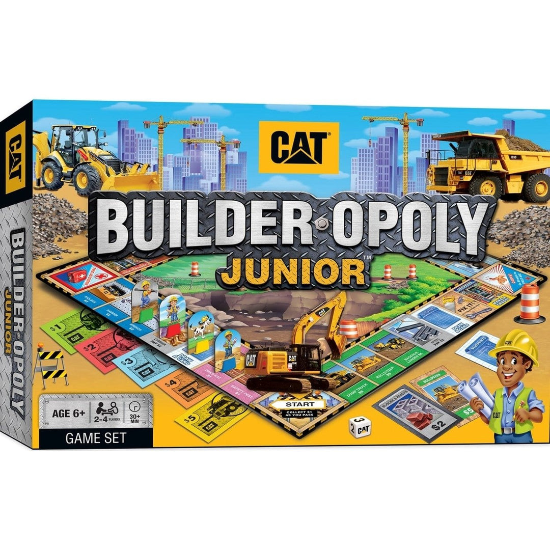 CAT Builder Opoly Junior Game Family Board Game for Kids and Adults Image 1