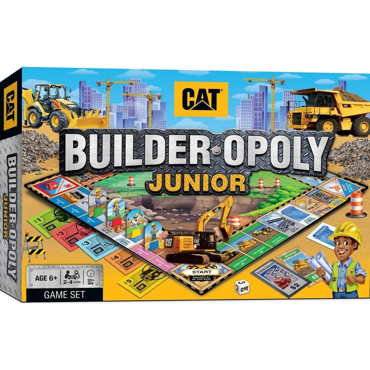 CAT Builder Opoly Junior Game Family Board Game for Kids and Adults Image 1