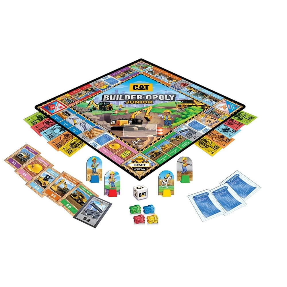 CAT Builder Opoly Junior Game Family Board Game for Kids and Adults Image 2