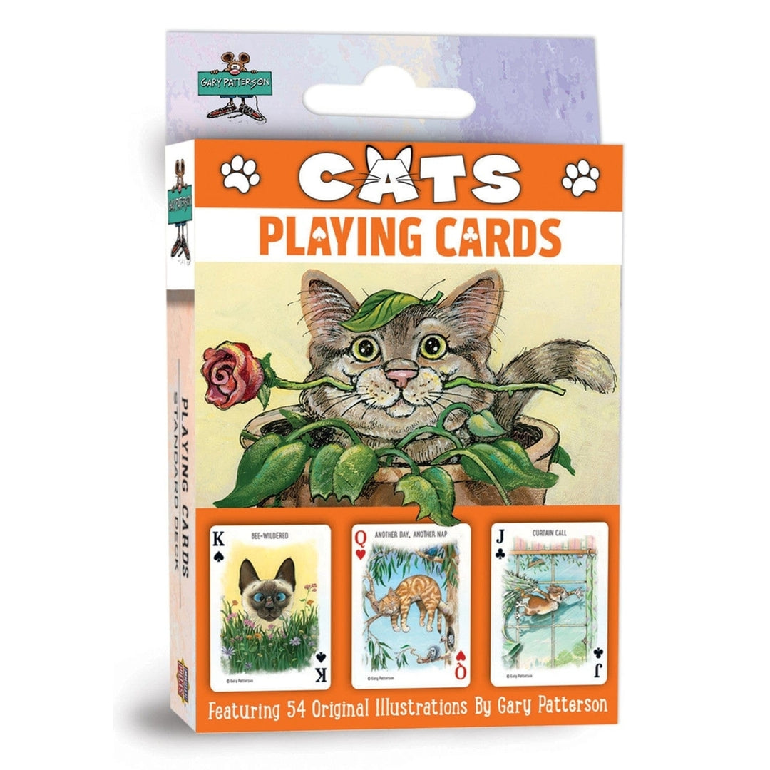 Cats Playing Cards 54 Card Deck with Exclusive Designs of Cute Cats and Kittens Image 1