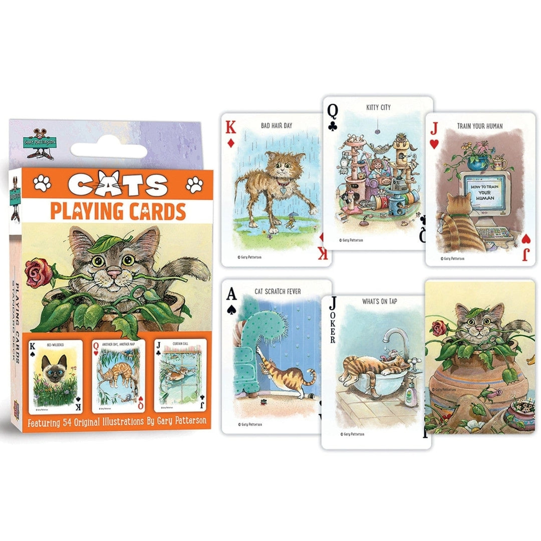 Cats Playing Cards 54 Card Deck with Exclusive Designs of Cute Cats and Kittens Image 3