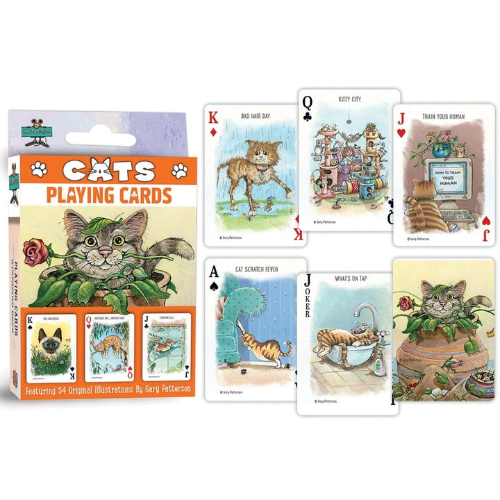 Cats Playing Cards 54 Card Deck with Exclusive Designs of Cute Cats and Kittens Image 3