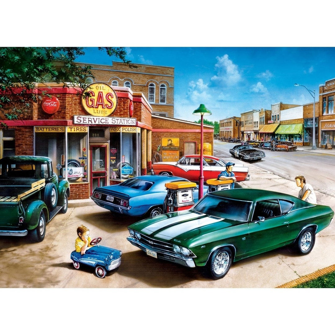 MasterPieces Muscle Car Dreams 1000 Piece Jigsaw Puzzle Eco-Friendly Materials Image 2