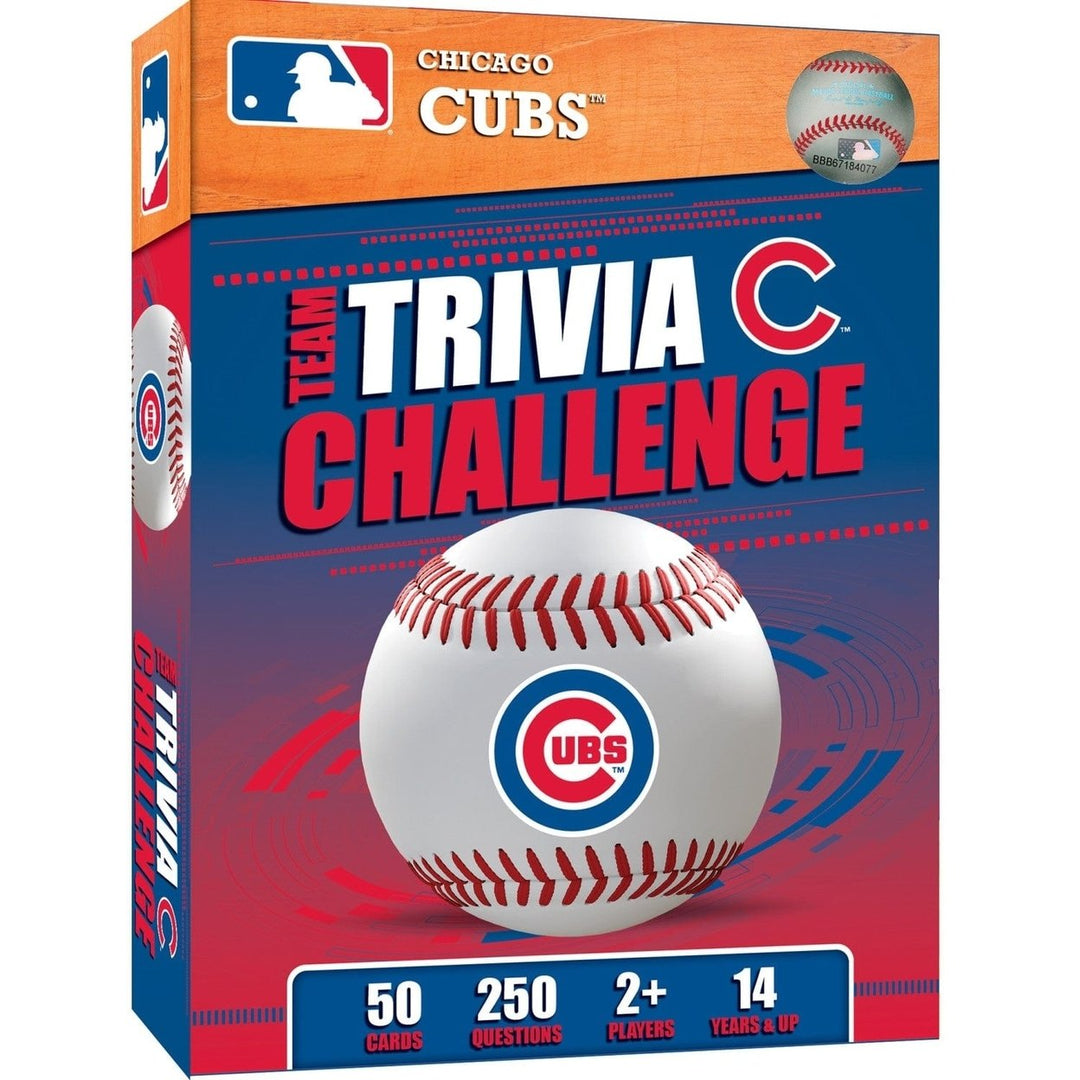 Chicago Cubs Trivia Challenge Game 250 Questions Fun for Ages 12 and Up Image 1